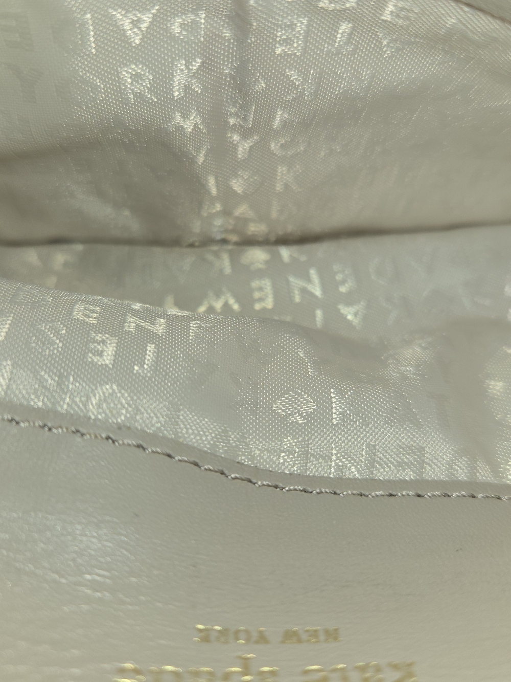 Kate Spade Cream Leather Wallet - Picture 8 of 12